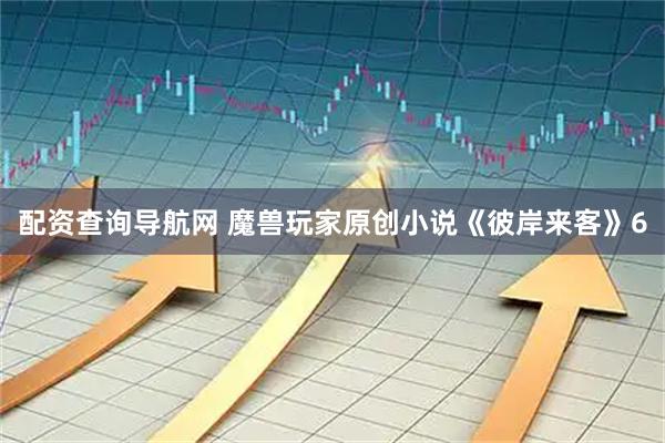 配资查询导航网 魔兽玩家原创小说《彼岸来客》6